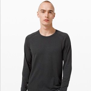 Men’s L Lululemon Metal Vent Tech LS Black